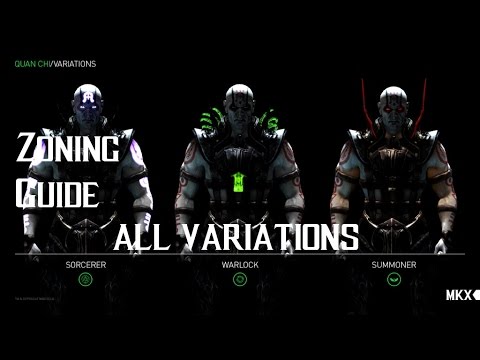 Quan Chi MKXL Zoning/Keep Away Tutorial: All Variations