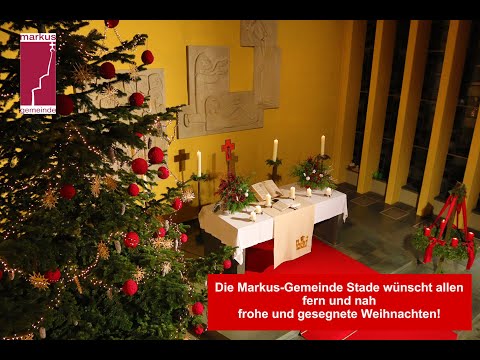 Weihnachtsgruß aus der Markus-Kirche Stade