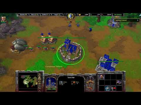 Warcraft 3 - Re-Reforged (Human Campaign) Speedrun Hard (Not Official)