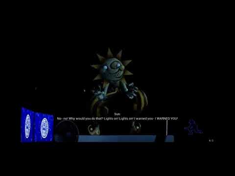 Fnaf Security Breach Sun Transforms into Moon