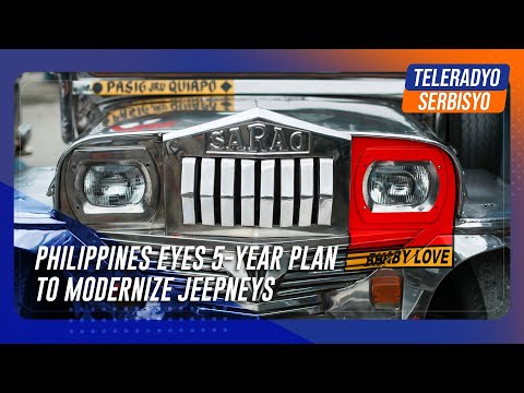 Philippines eyes 5-year plan to modernize jeepneys