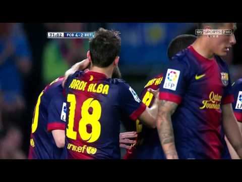 Lionel Messi vs Real Betis (H) 12-13 HD 720p