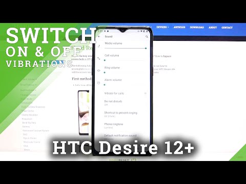 How to Change Vibration Settings on HTC Desire 20+ - Customize Vibrations