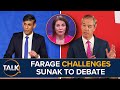 Nigel Farage Challenges Rishi Sunak To Debate On Immigration | “He Isn’t Leader Of A Party!”