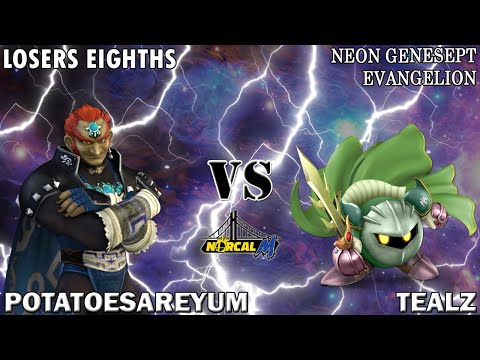 Neon Genesept Evangelion - PotatoesAreYum (Ganon) v. Brocal | Tealz (MK) - Losers Eighths