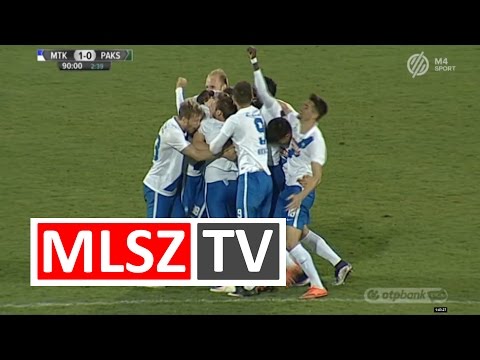 Baki Ákos gólja a MTK Budapest - Paksi FC mérkőzésen