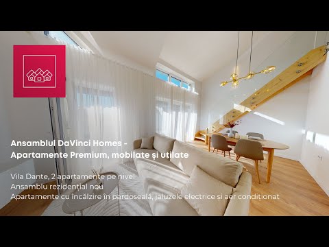 Penthouse in DaVinci Homes - Apartament la Cheie, Dispus pe Doua Niveluri, Mobilat, Utilat