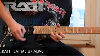 Ratt - Eat Me Up Alive - Carlos Cavazo's Solo Covered by Sacha Baptista