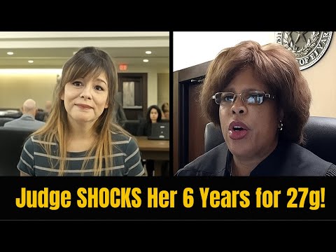 Woman CAUGHT With 27 Grams of Meth — Judge Boyd Lowers the Hammer With 6 Years!