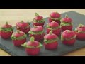 Xanthe Clay S Radish Canapes Filled With Pea Guacamole