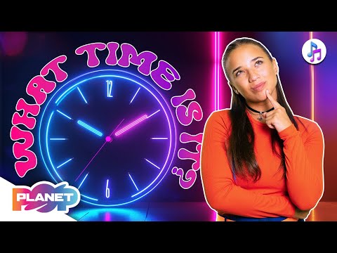 Learn How To Tell Time In English  🕗 Tick-Tock Around The Clock Song! 🕗 | Planet Pop #englishforkids