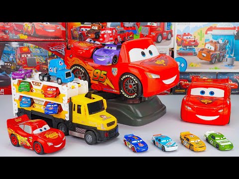 Disney Pixar Cars Collection Unboxing Review | Tomica Cars Transforms Into A Drift Course McQueen