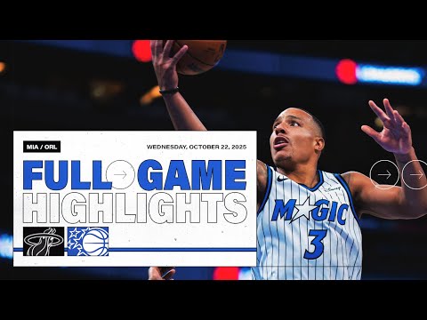 FULL GAME HIGHLIGHTS: HEAT VS. MAGIC 10.22.25