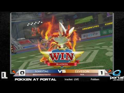 Sorrytag vs Eeveeon - Pokken at Portal 8/16/16