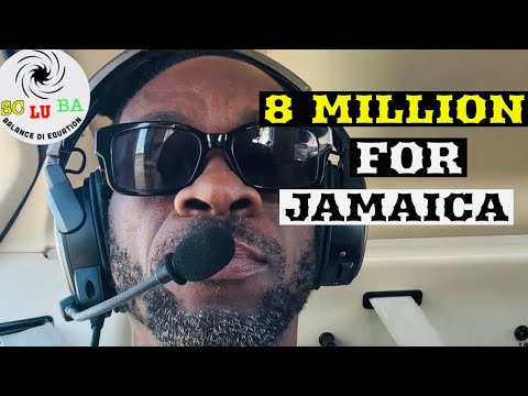 Bounty Fly Over Jamaica | Drops 8 Million 