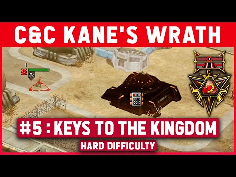 C&C 3 Kane's Wrath - Mission 5 - Keys to the Kingdom [Hard / Patch 1.02] 1080p