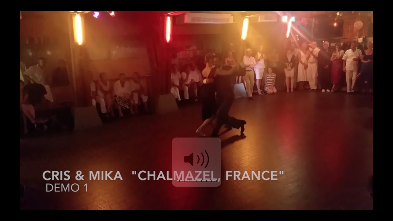Cris & Mika demo 1 "St.Tango Festival" CHALMAZEL, Francia (Cristian Miño + Michaela Böttinger)