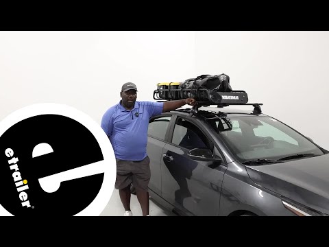 etrailer | DIY 2024 Kia Forte Installation for the Yakima SkinnyWarrior Roof Rack Cargo Basket