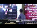 SYNAGOGUE CITY SUNDAY LIVE SERVICE 18 JUNE 2023