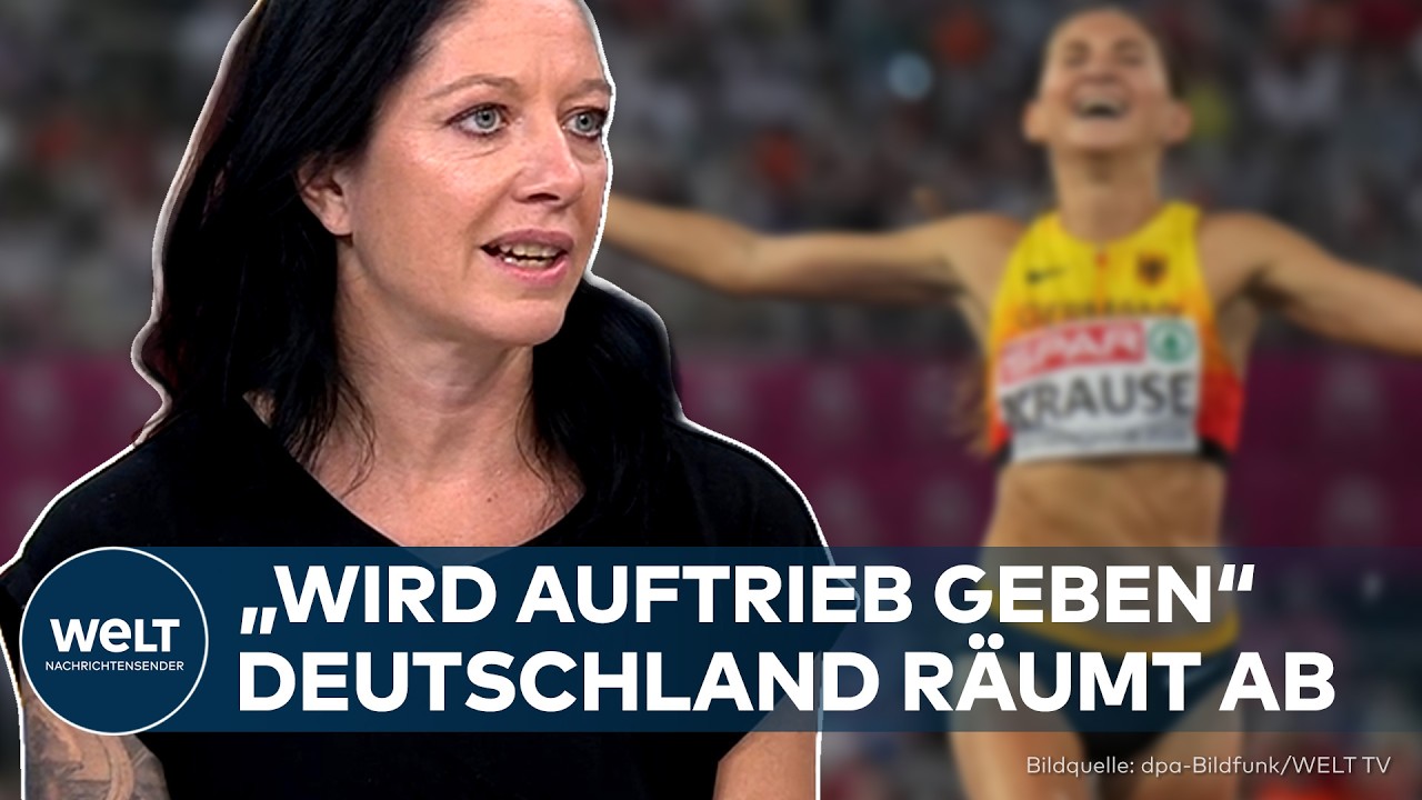 LEICHTATHLETIK-EM: "Das wird Auftrieb geben" – Deutschland mit Medaillen-Regen
