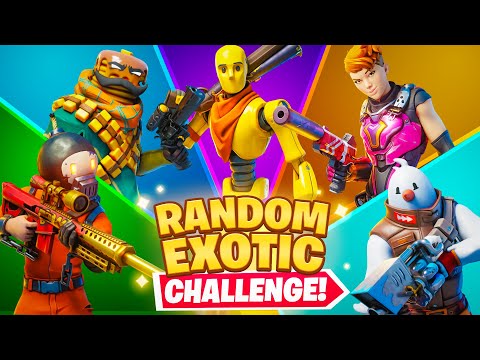 The *RANDOM* EXOTIC Boss Challenge!