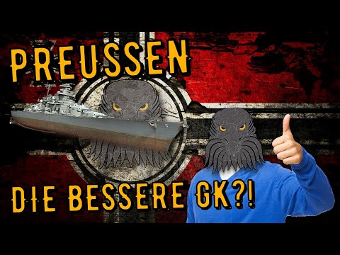 World of Warships Legends - PREUßEN - Legendär - Bessere GK?! [deutsch/ gameplay]