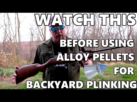 Alloy Pellets for Backyard Plinking? Watch This First