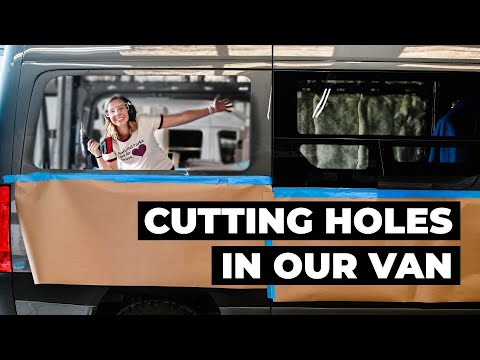 (EP. 7) Installing Flarespaces in Our Sprinter Van // Van Build Series