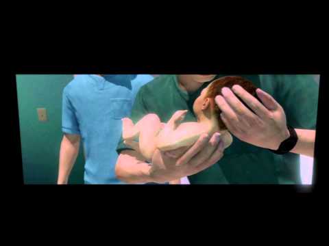 Beyond: Two Souls - Homeless: TV Screen: \Am I Dead?\ \Future?\ Real Mother Jodie's Birth Scene PS3
