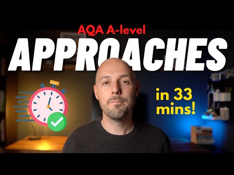 REVISE Approaches in 33 MINS (AQA A-level Psychology)
