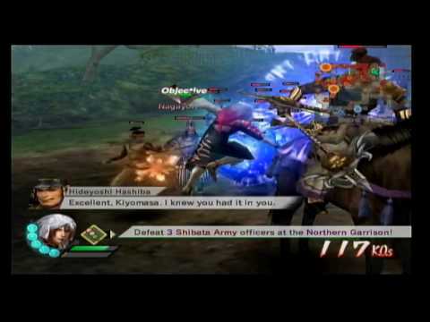 Samurai Warriors 3 - Mitsunari's Story 1 - Battle of Shizugatake