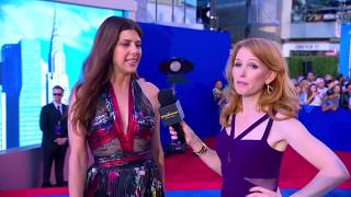 Marisa Tomei Talks Raising Spider-Man at the Spider-Man: Homecoming Red Carpet World Premiere
