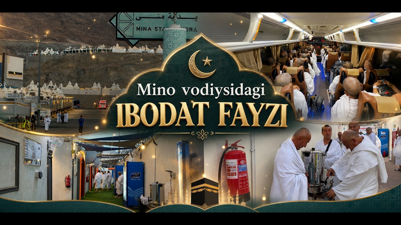 Mino vodiysidagi ibodat fayzi #Haj2026