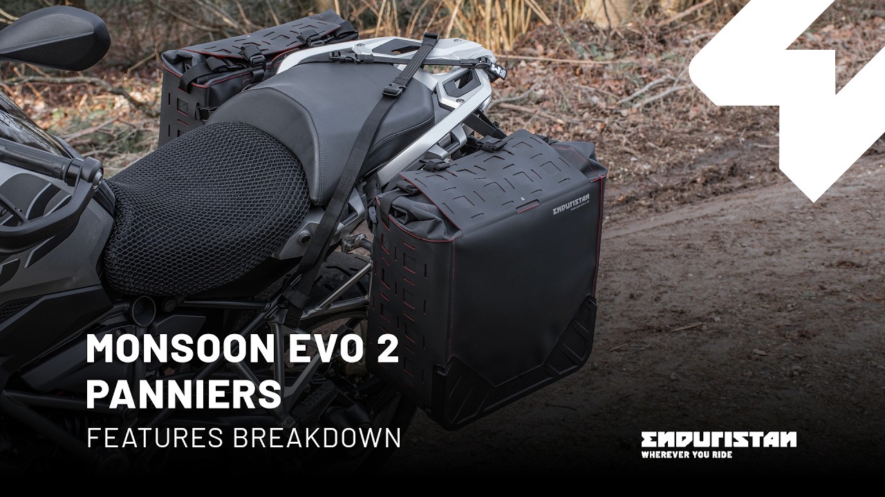Enduristan Monsoon Evo 2.25 Saddle Bag - 25 Litre Video