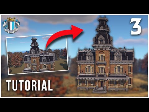 WBC Builds - Minecraft : Haunted Second Empire Mansion Tutorial - Part 3