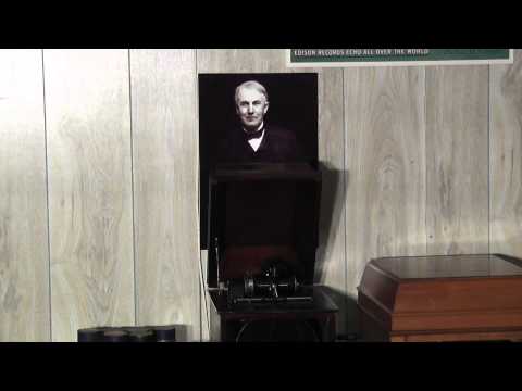 Edison blue amberol cylinder 5052-"She's Comin 'Round the Mountain" by Vernon Dalhart & Company