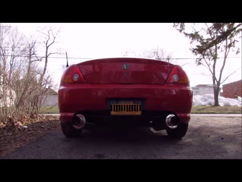 Hyundai Tiburon OBX & Magnaflow exhaust