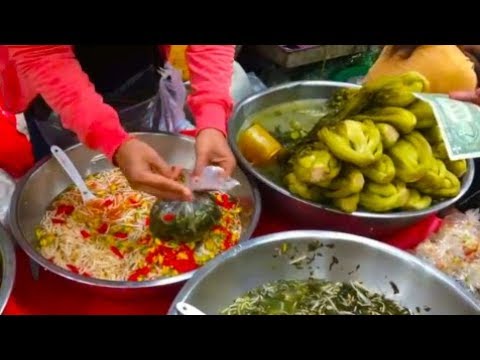 Asian Street Food - Fresh Food In Phnom Penh Village Food Video