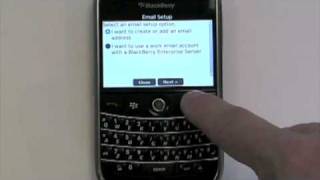 How to setup Blackberry Email