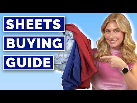 Sheets Buying Guide - Everything You Need To Know! (UPDATED!)