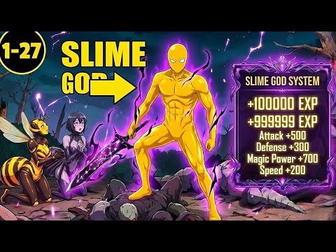 (1-27) Reincarnated as a Slime, I Devour MONSTERS to Level Up!- Manhwa Recap