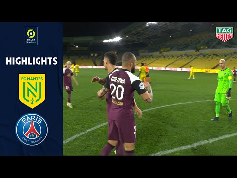FC NANTES - PARIS SAINT-GERMAIN (0 - 3) - Highlights - (FCN - PSG) / 2020-2021