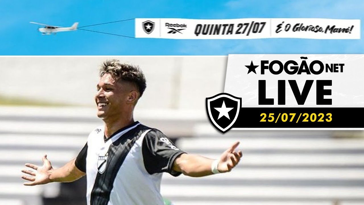 LIVE | Perto de Mateo Ponte, Botafogo atinge 50 mil sócios-torcedores; as últimas informações sobre o lançamento dos uniformes da Reebok