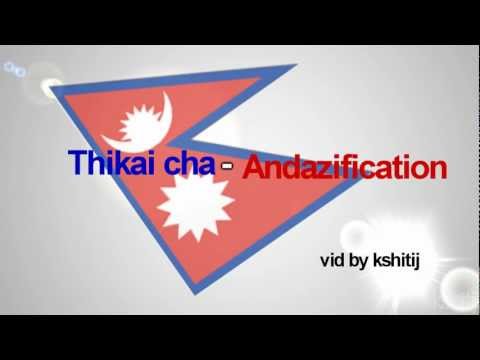 Thikai Cha - Andazification w/lyrics [HD]