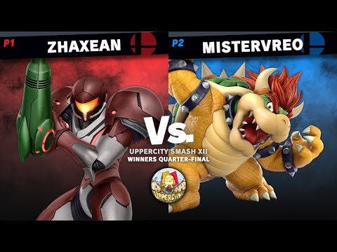UpperCity Smash XII - Zhaxean (Samus) vs MisterVreo (Bowser) - Winners Quarter-Final