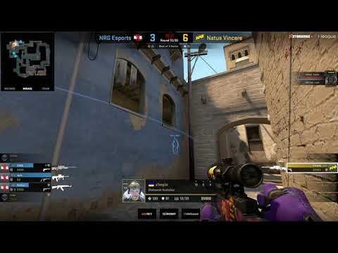 S1mple INSANE clutch 1v3 with 360 noscope!