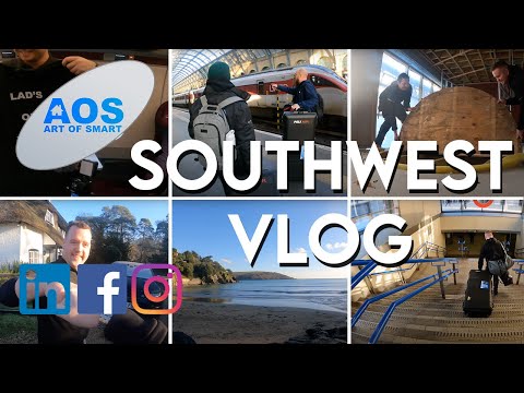 Missing Trains, Peli Cases and 3 Amazing Site Visits - South West Coast Vlog with ArtofSmart!