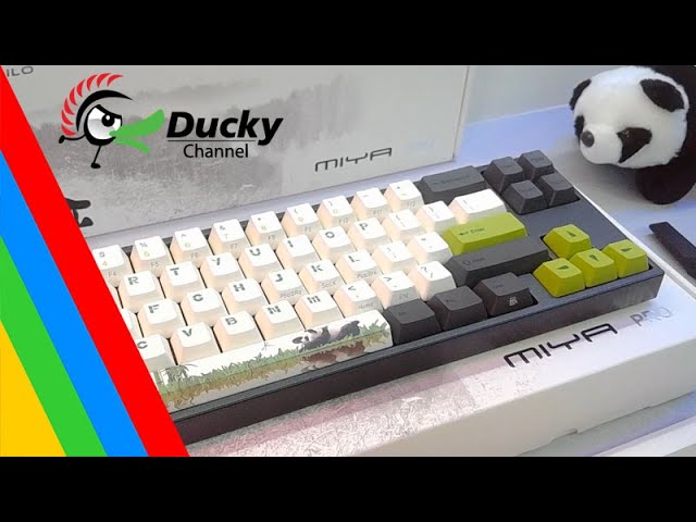 teclado_gamer_ducky_miya_pro_panda_led_tkl_cherry_mx_brown_double_shot_pbt_mecanico - Miniatura 15