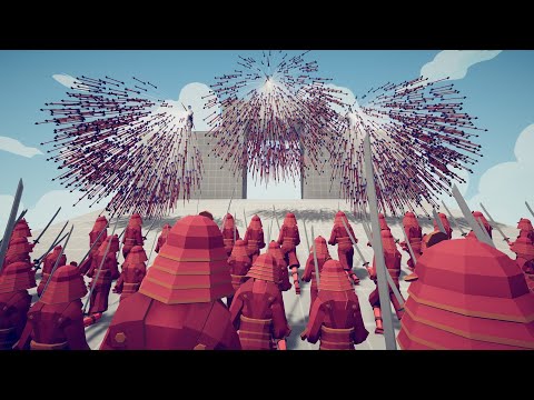 3x ARCHER GOD vs EPIC ARMY | Totally Accurate Battle Simulator TABS