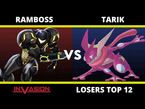 Invasion: Losers Top 8 Qualifier - RIZE|Ramboss (Samus) Vs Tarik (Greninja)